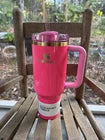 Stanley Quencher H2.0 FlowState Tumbler 40oz – Pink Parade Limited Edition – Insulated Stainless Steel Travel Mug – New