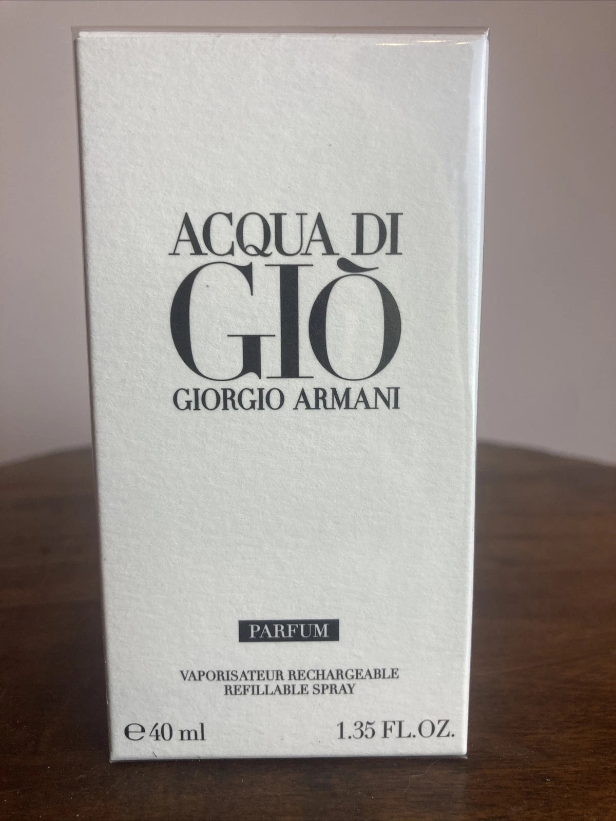 Giorgio Armani Acqua di Giò Parfum Spray for Men 1.35 fl oz / 40ml | New & Sealed | 100% Authentic