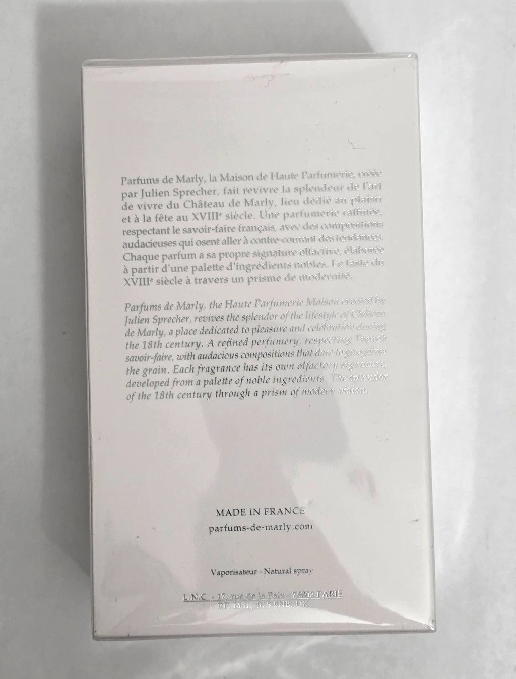 Men's Eau de Parfum Spray 4.2 oz (125 ml) – New Sealed