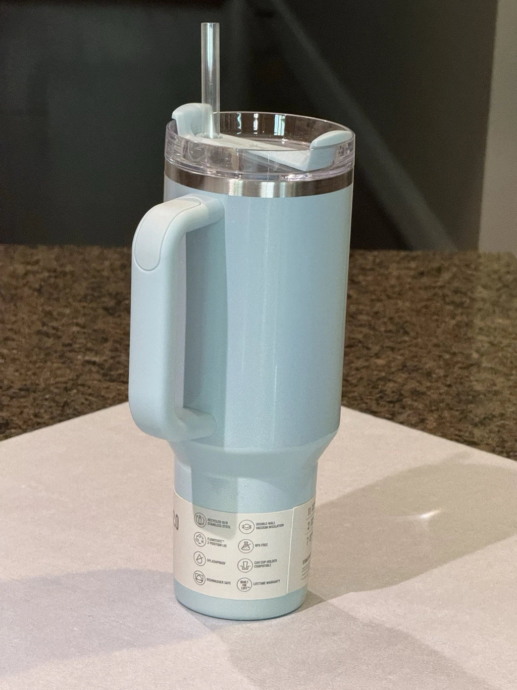 Stanley x Target Blueberry Milk 40oz Quencher H2.0 FlowState Tumbler – New With Tags (NWT)