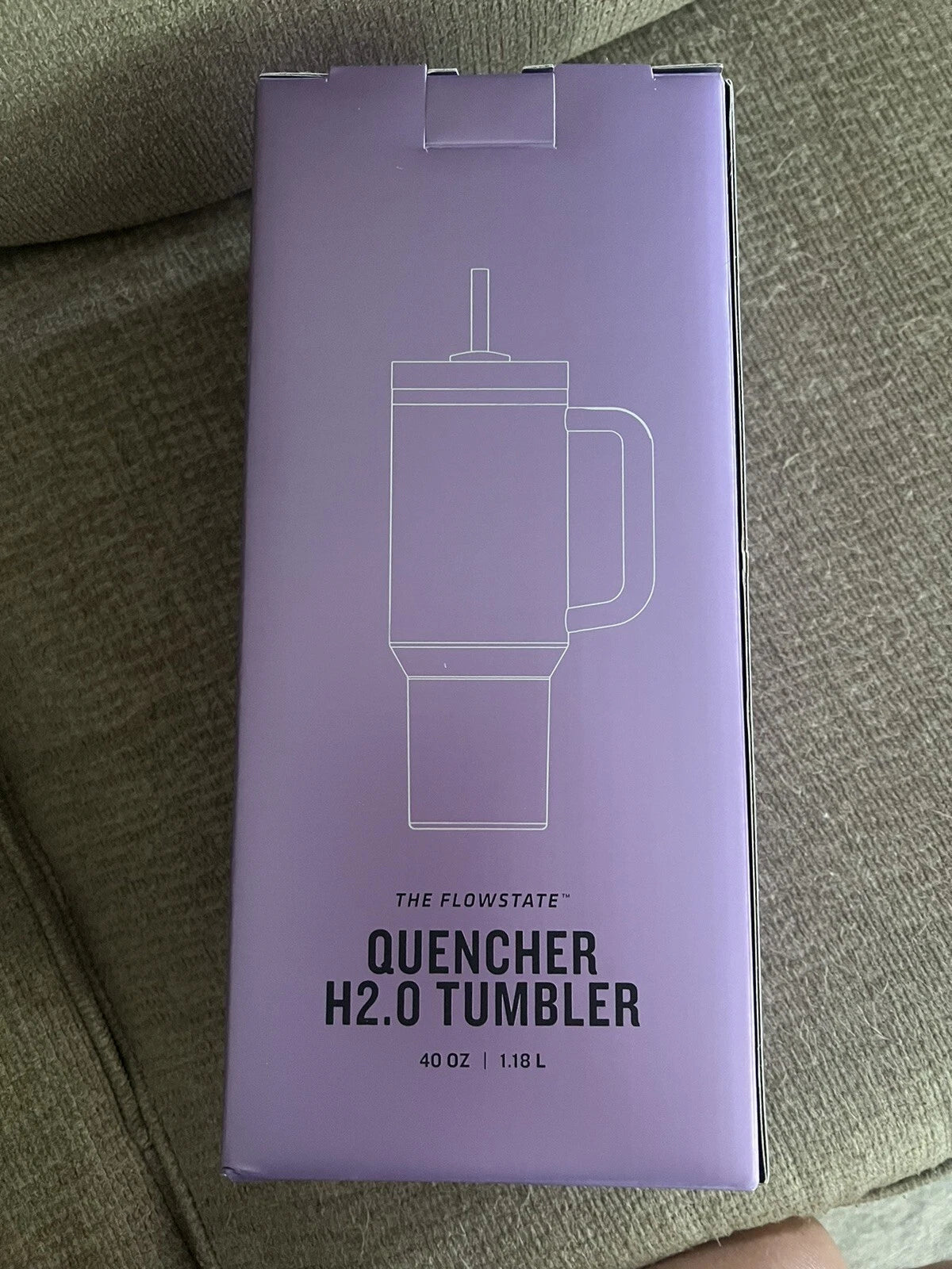 40 oz Insulated Stainless Steel Tumbler with Handle – Ready to Ship