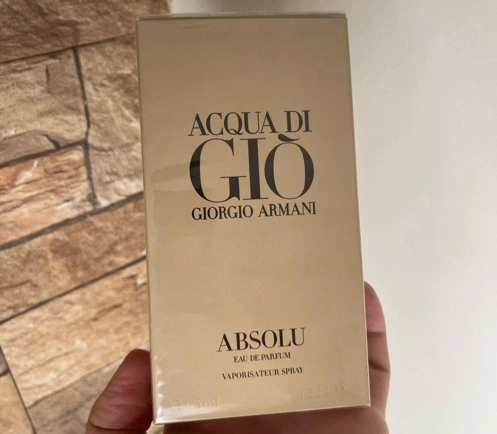 Giorgio Armani Acqua Di Gio Absolu Eau de Parfum Spray for Men 4.2 fl oz / 125ml | Brand New | 100% Authentic