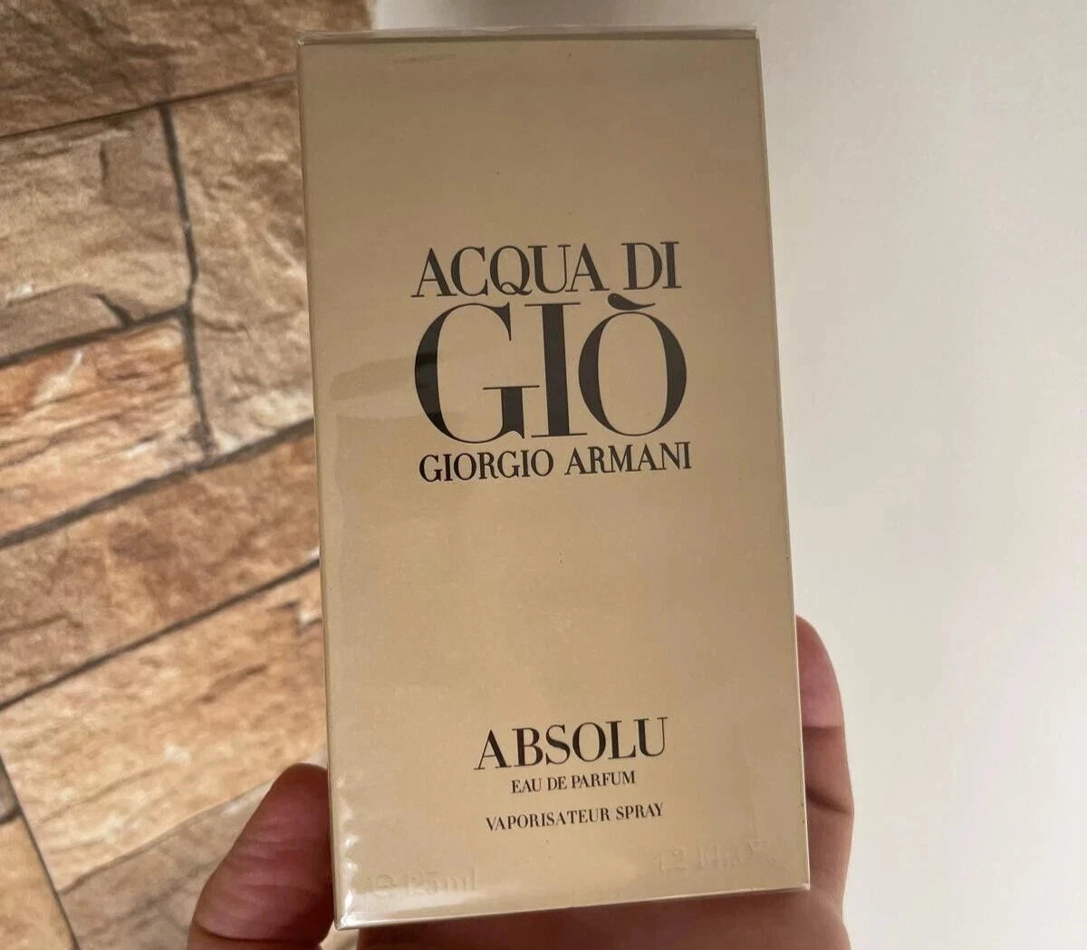 Giorgio Armani Acqua Di Gio Absolu Eau de Parfum Spray for Men 4.2 fl oz / 125ml | Brand New | 100% Authentic
