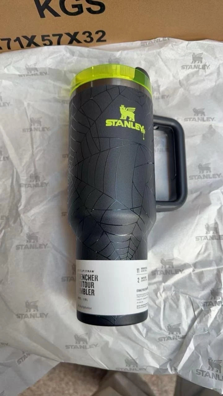 Stanley Halloween Web Glow H2.0 40oz Tumbler – Limited Edition – Glow in the Dark – New – Fast Shipping
