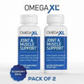 Omega XL Omega-3 Natural Joint Support Supplement – 300 Softgel Capsules – Exp. 02/2029