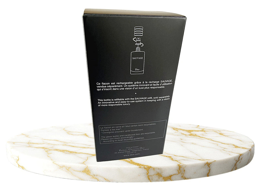 Dior Sauvage Eau de Parfum Spray for Men 3.4 fl oz / 100ml | Brand New in Box | 100% Genuine
