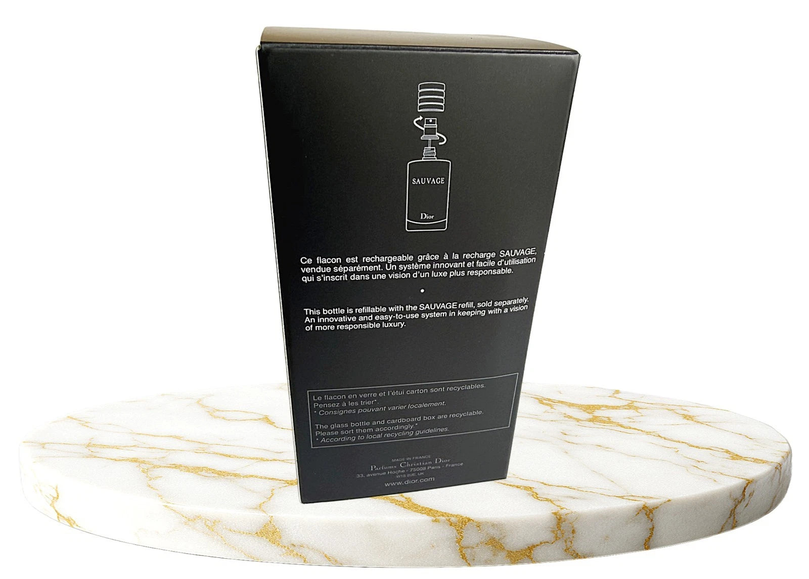 Dior Sauvage Eau de Parfum Spray for Men 3.4 fl oz / 100ml | Brand New in Box | 100% Genuine