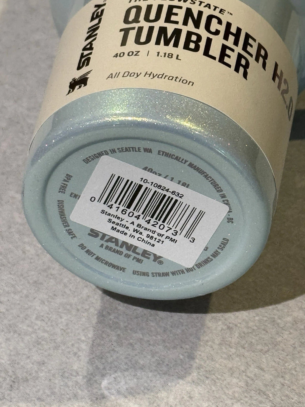 Stanley x Target Blueberry Milk 40oz Quencher H2.0 FlowState Tumbler – New With Tags (NWT)