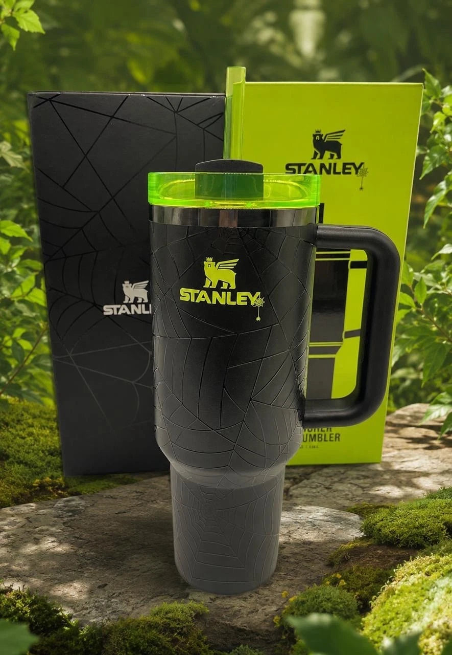 Stanley Halloween Web Glow H2.0 40oz Tumbler – Limited Edition – Glow in the Dark – New – Fast Shipping