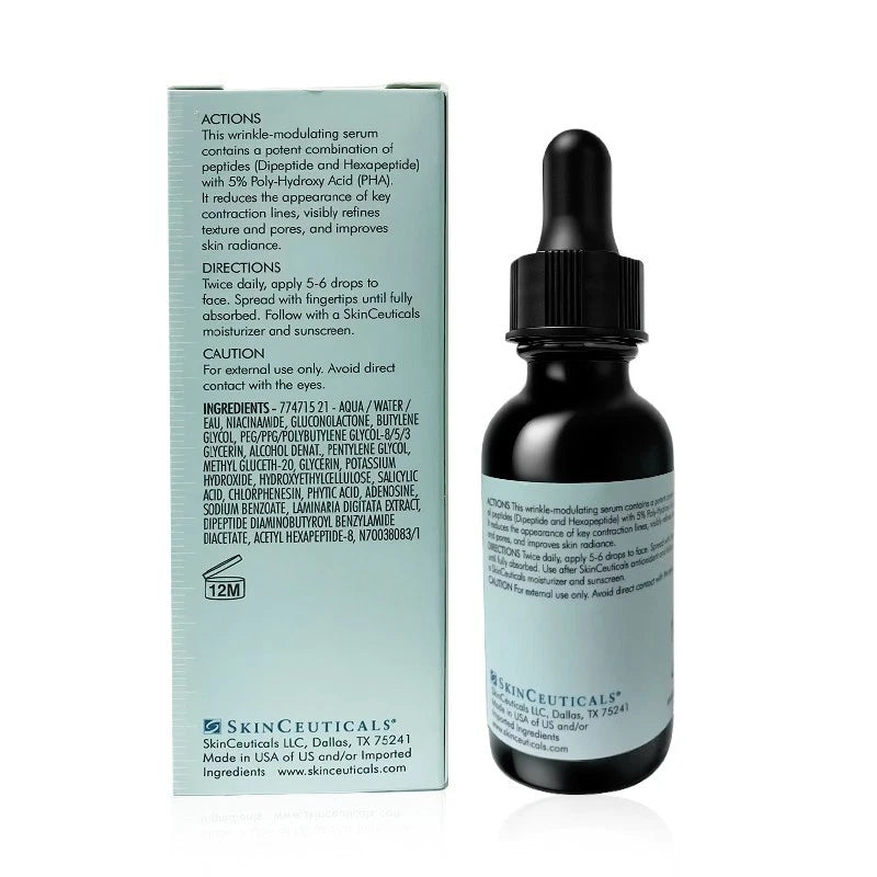 SkinCeuticals P-TIOX Wrinkle-Modulating Peptide Serum 1 fl oz 30ml New Sealed