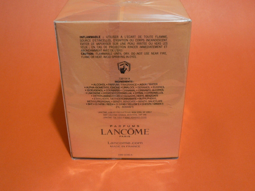 Vintage Lancôme Trésor EDP Spray 3.4 oz 100ml New Sealed Box Old Stock
