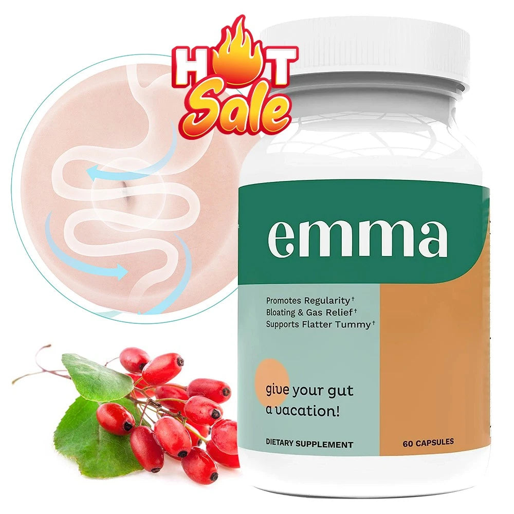 Emma Gut Health 60 Capsules – Digestive & Immune Support Supplement