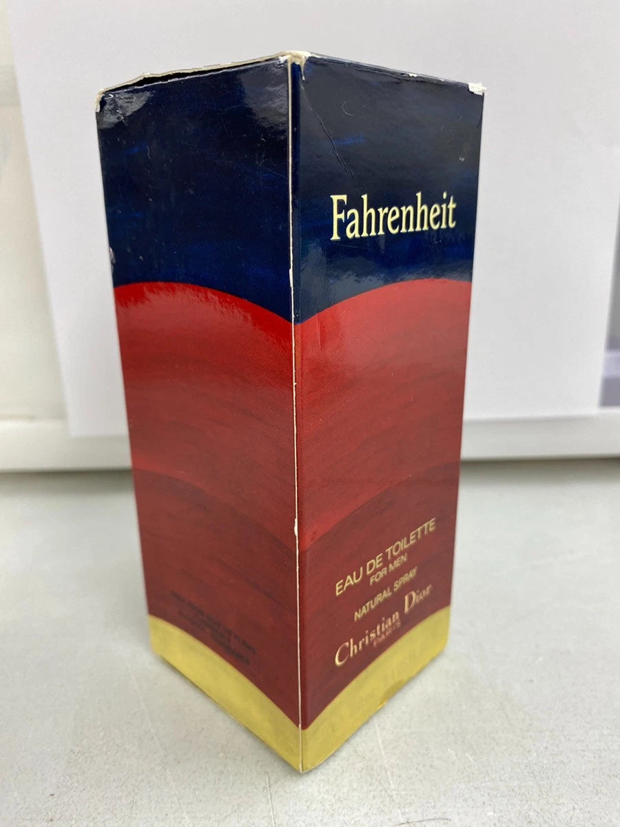 Christian Dior Fahrenheit Eau de Toilette for Men 3.4 oz / 100ml Spray