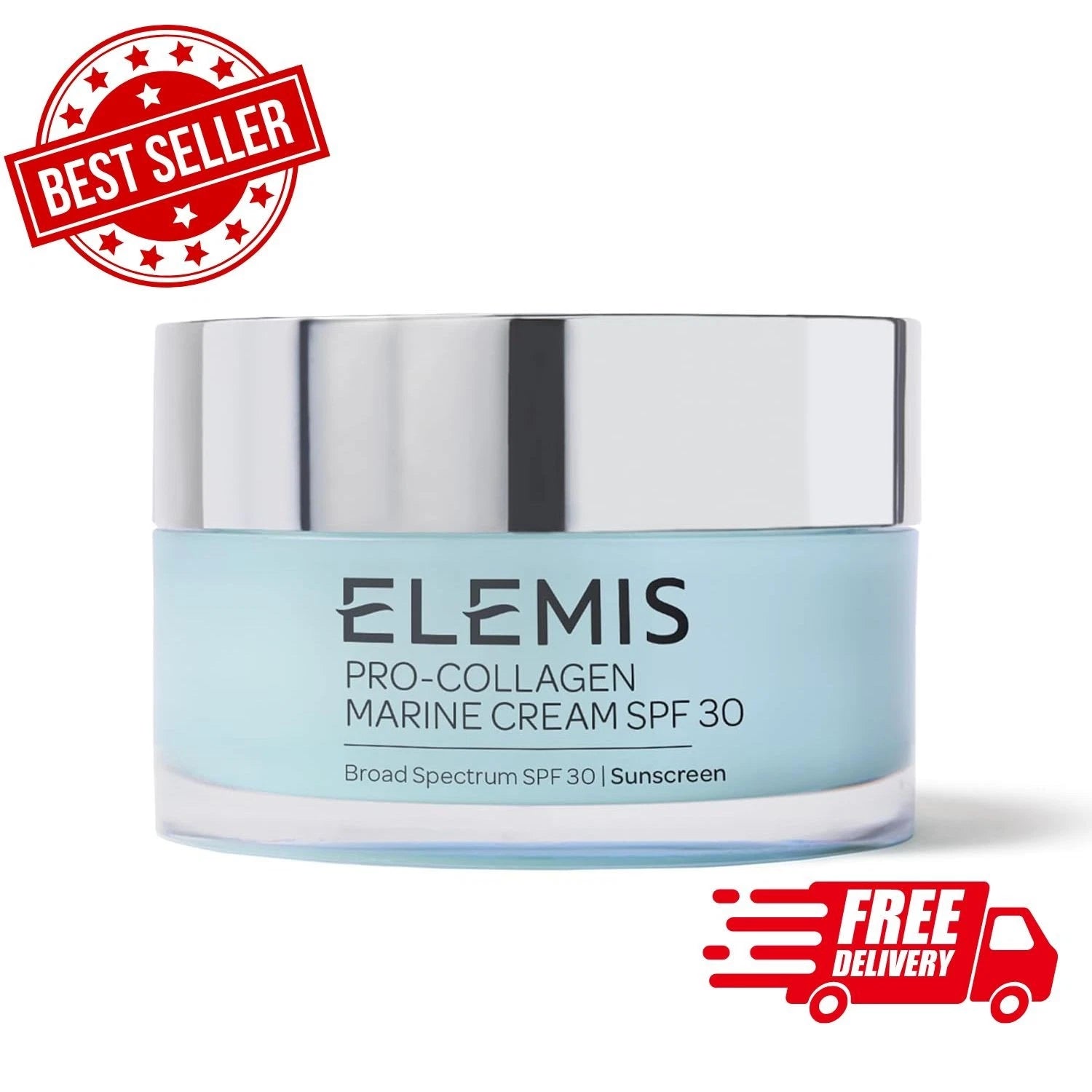 Elemis Pro-Collagen Marine Cream SPF 30 Moisturizer 1.6 oz / 50 ml – Genuine New – Exp. 2028
